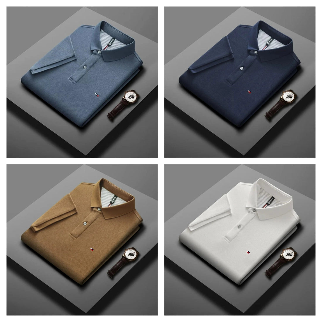 Premium Polo T-shirt ( Pack of 4 )