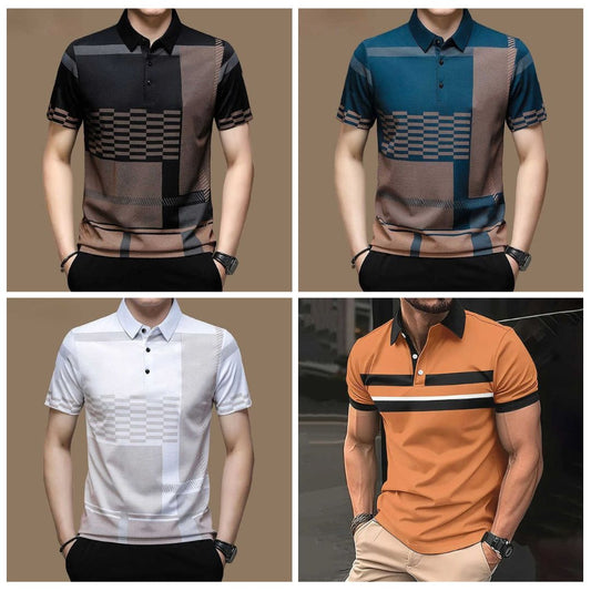 Premium Polo T-shirt ( Pack of 4)