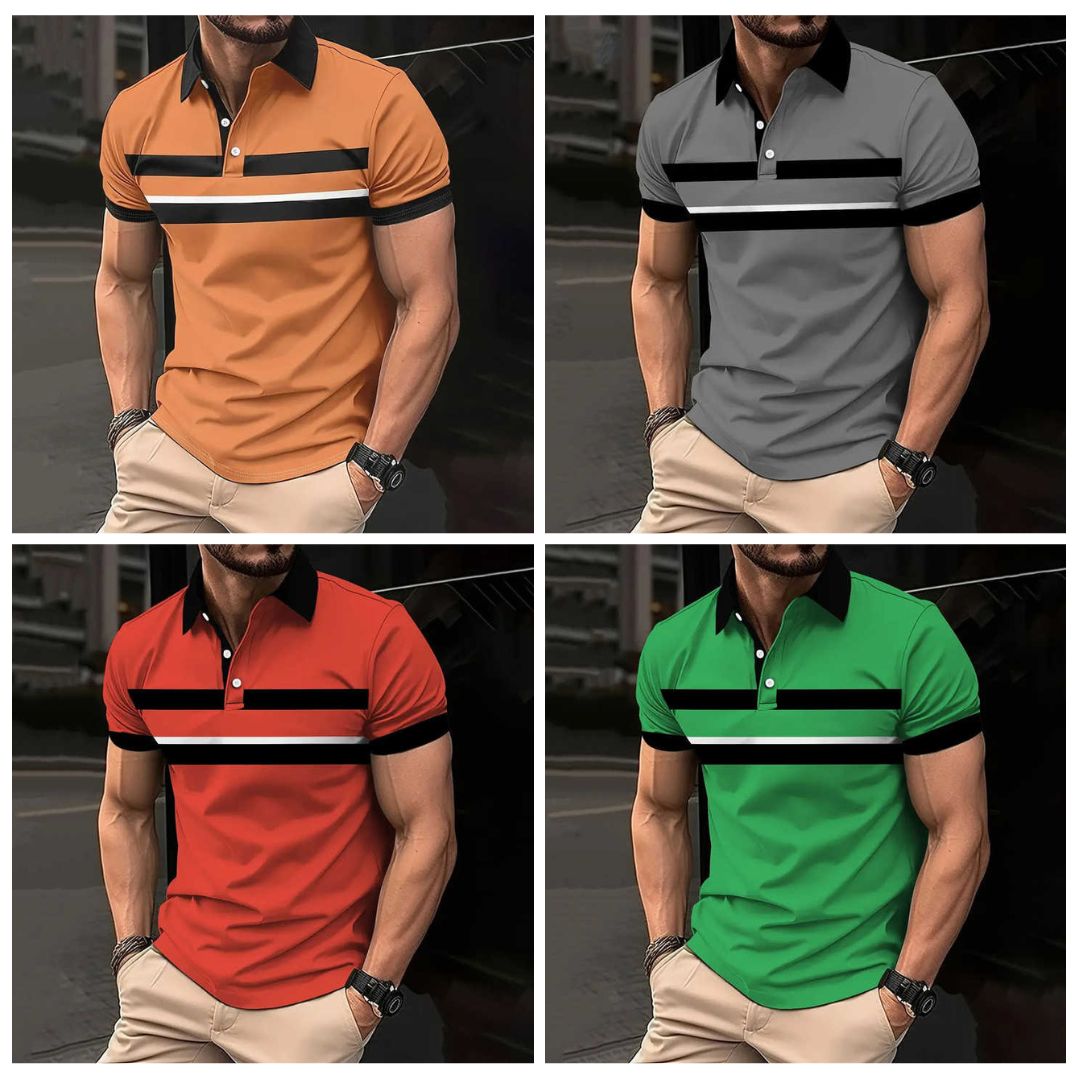 Premium Polo T-shirt ( Pack of 4)