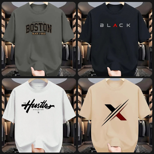 Premium Polo T-shirt ( Pack of 4)
