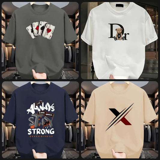 Premium Polo T-shirt ( Pack of 4)